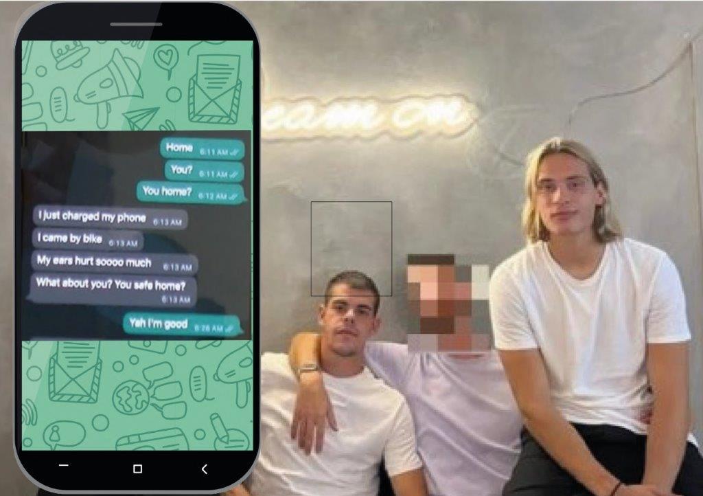 Caso Lucarelli-Apolloni, il messaggio della vittima all’amica: «Sto bene». Ecco la tesi della difesa