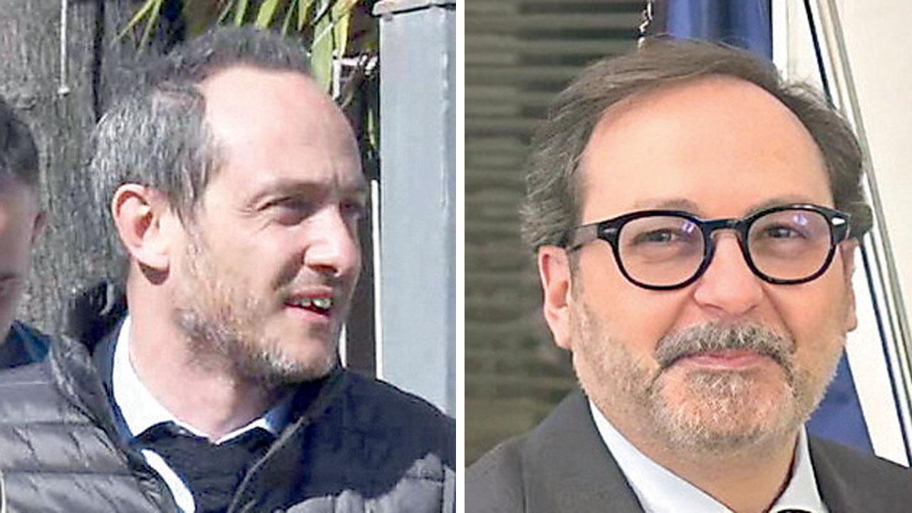 Nella foto a sinistra l’assessore Marco Guidi a destra il sindaco Francesco Persiani