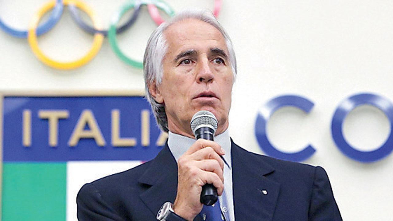 Malagò, Cerruti, Pagliuca e Galli Parata di stelle al Fedeltà allo Sport