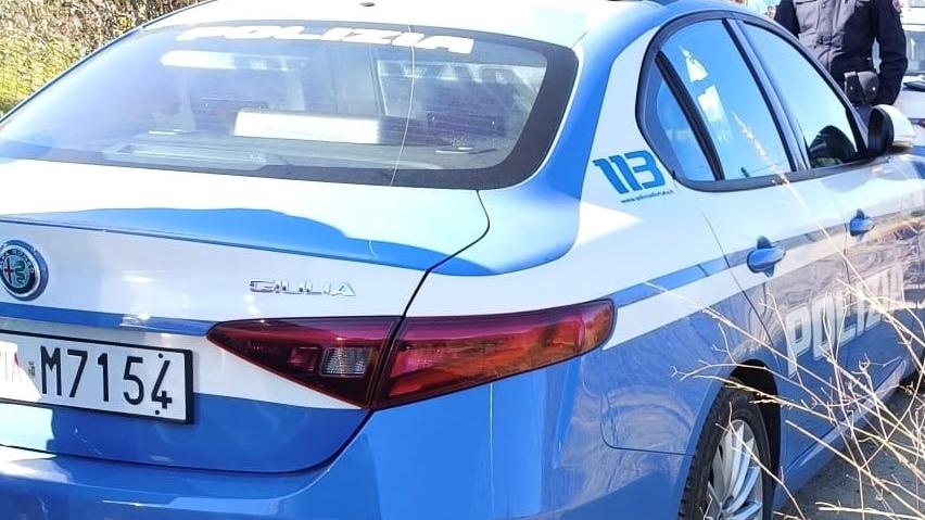 L'intervento della polizia