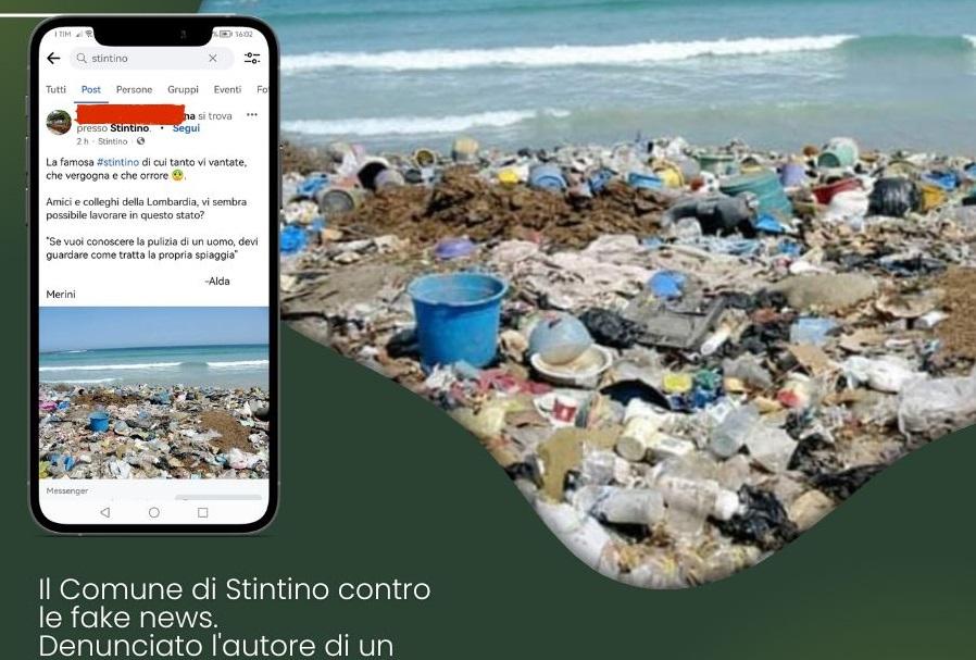 
	L'immagine falsa &egrave; stata inserita nel sito del Comune con l'annuncio della denuncia per diffamazione

