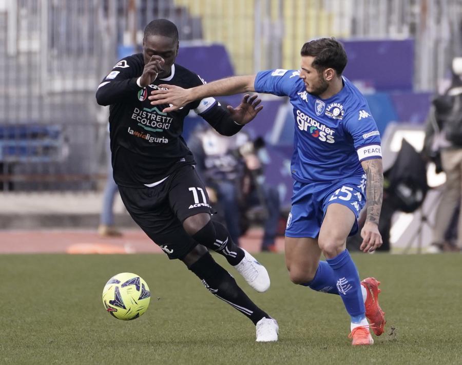 Vignato segna all’ultimo minuto di recupero: Empoli-Spezia finisce 2-2