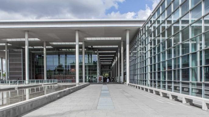 L’ingresso del policlinico fiorentino di Careggi