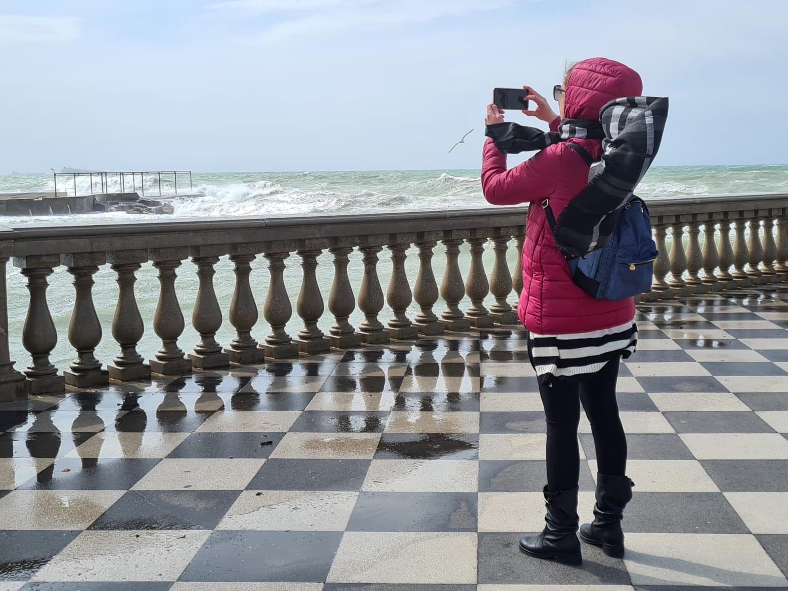 Giorni di freddo record a Livorno: «Ma ci sarà un cambio di passo»