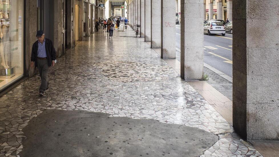 Via Grande, la disputa sul futuro dei portici: «Quella non chiamatela palladiana»