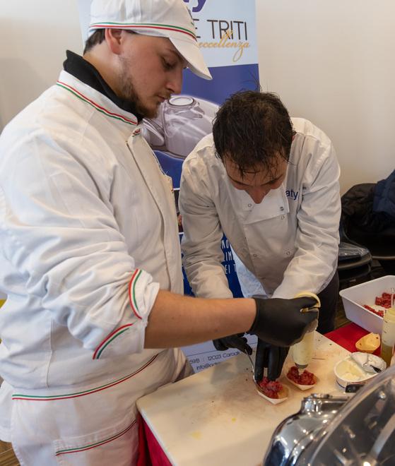 I macellai in gara a Ferrara per passione