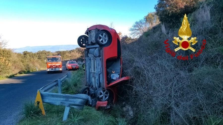 L'auto dopo l'impatto