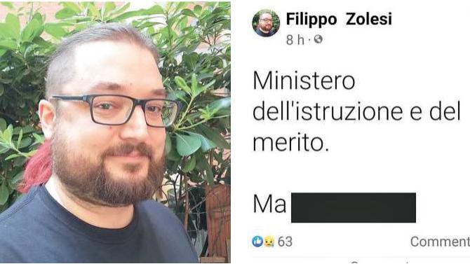 Firenze, bestemmiò sui social contro il nuovo nome del ministero: sospeso il prof e consigliere di sinistra