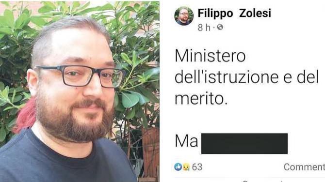 Firenze, bestemmiò sui social contro il nuovo nome del ministero: sospeso il prof e consigliere di sinistra