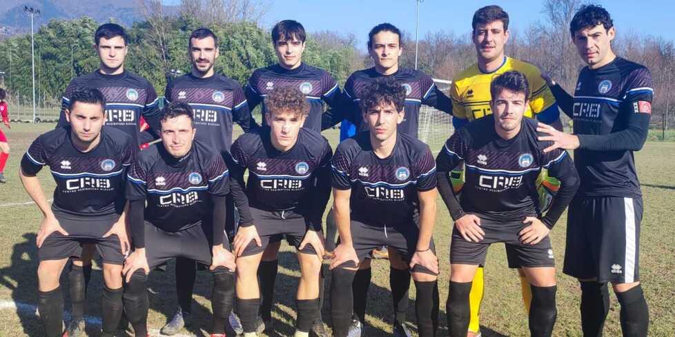 La squadra del Forte dei Marmi scesa in campo ieri a Marlia
