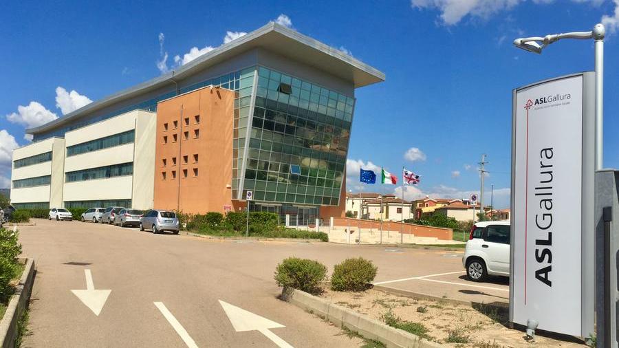 La sede della Asl Gallura a Olbia 