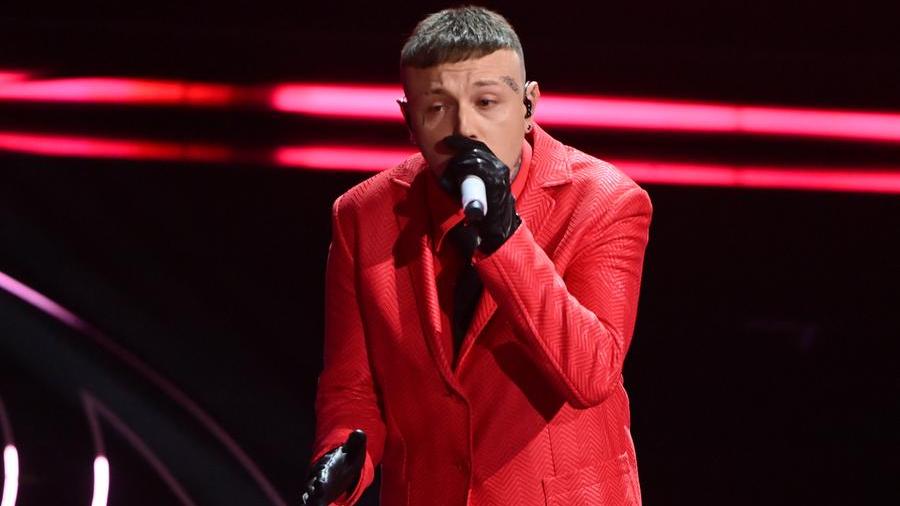 Lazza al Festival di Sanremo 