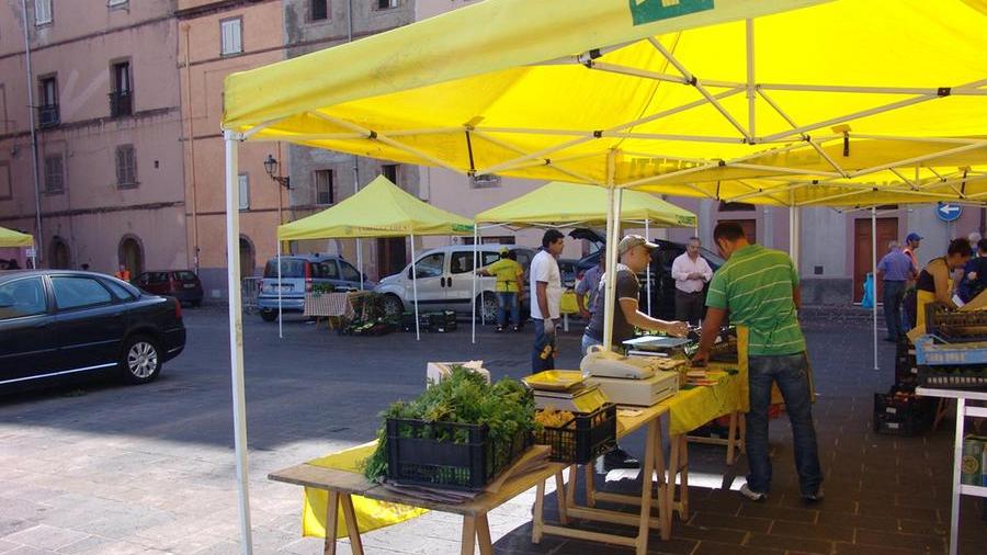 Banchi di Campagna Amica di Coldiretti a Oristano