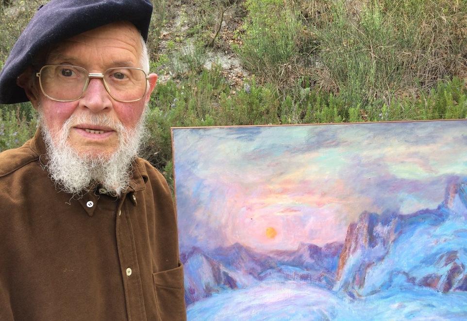 È morto Lodovico De Pietri il pittore dei paesaggi dell’anima