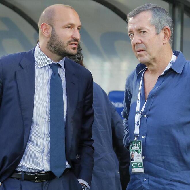 
	Claudio Chiellini insieme al patron del Pisa Alexander Knaster&nbsp;

