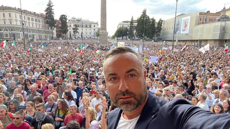 Castelfranco. Biagio Passaro, leader di Io Apro, a processo per l’assalto alla Cgil di Roma
