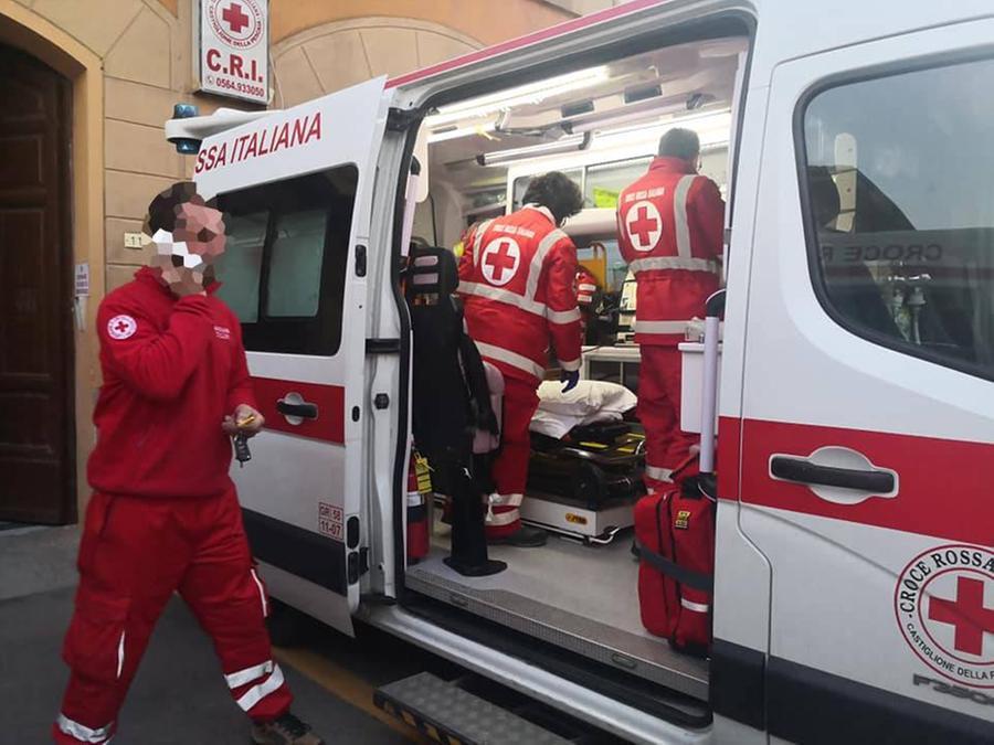 
	Ambulanza della Croce Rossa di Castiglione della Pescaia (foto d'archivio)

