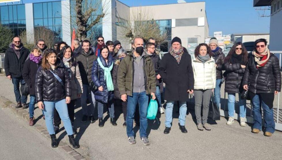 Formigine Golinelli, sciopero e presidio «Ritirate quei licenziamenti» 