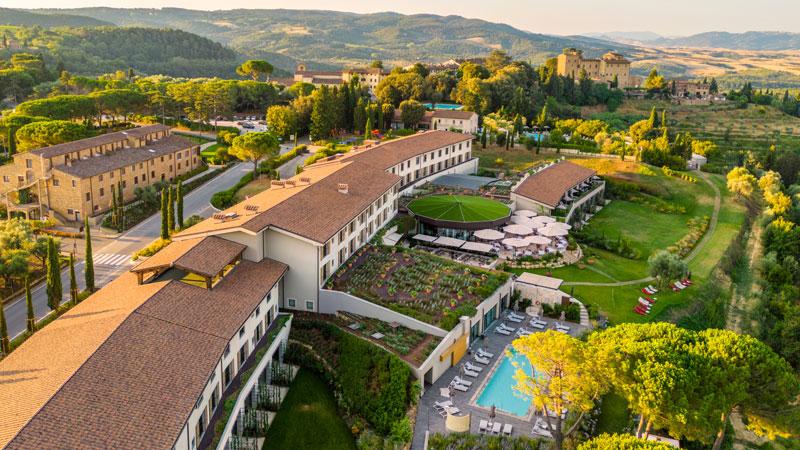 Castelfalfi, il resort riapre ad aprile e sarà inaugurato un nuovo ristorante
