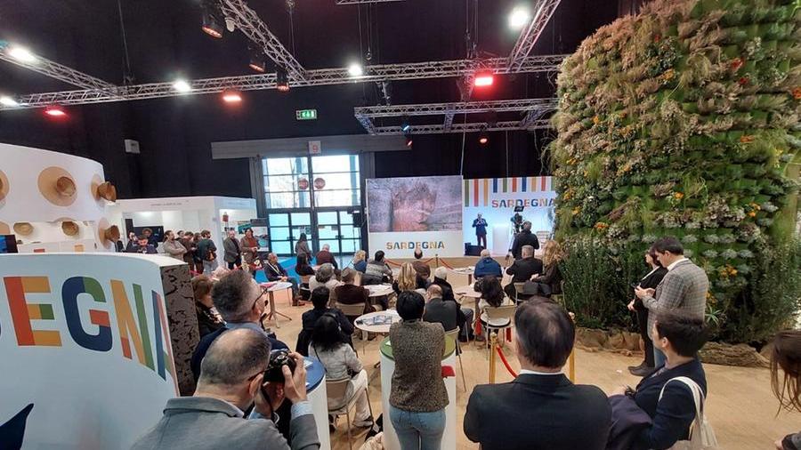 La conferenza stampa di presentazione della Fondazione Mont 'e Prama alla Borsa del Turismo di Milano