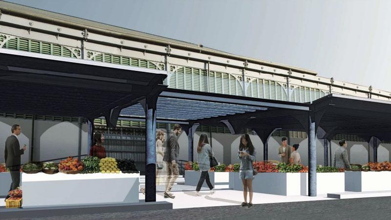 Partono i cantieri in Sant’Ambrogio: ma il mercato sarà sempre aperto
