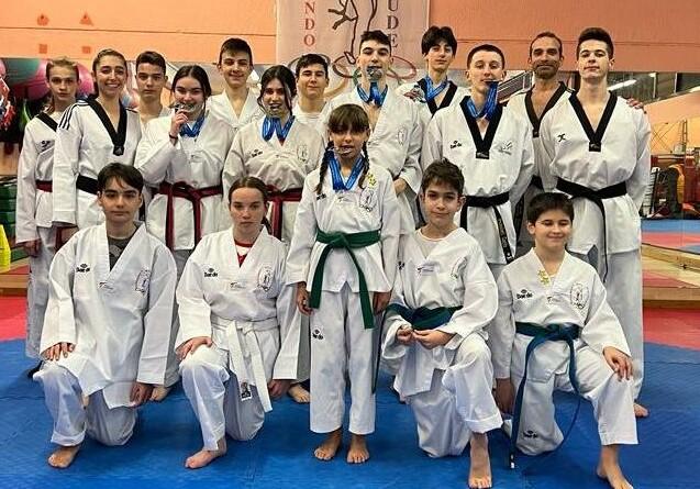 Nel taekwondo tante medaglie ad Arezzo