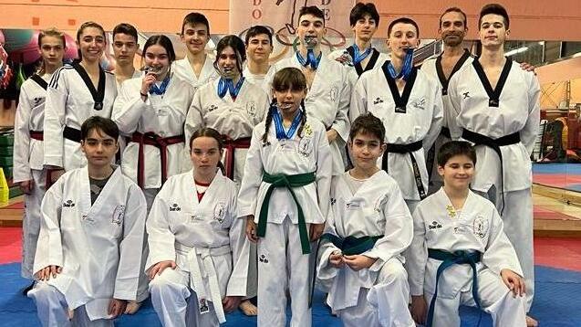 Nel taekwondo tante medaglie ad Arezzo