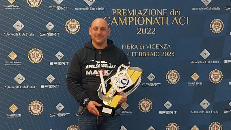 Premiato Daniele Pacini, campione italiano di modellismo