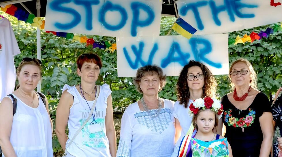 Gli ucraini a Reggio Emilia: «I nostri famigliari in pericolo»