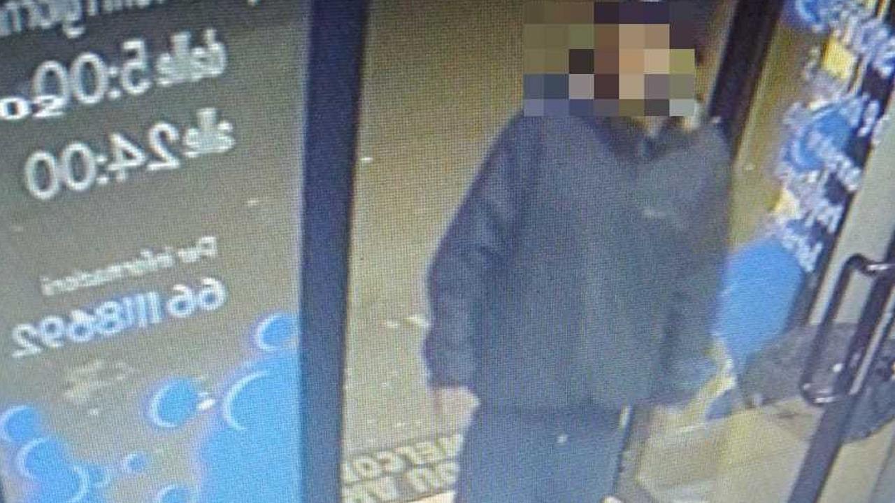 La persona scoperta grazie alle telecamere