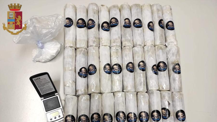 La droga sequestrata