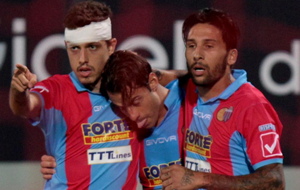 Il Catania regala il primo successo a Sannino 