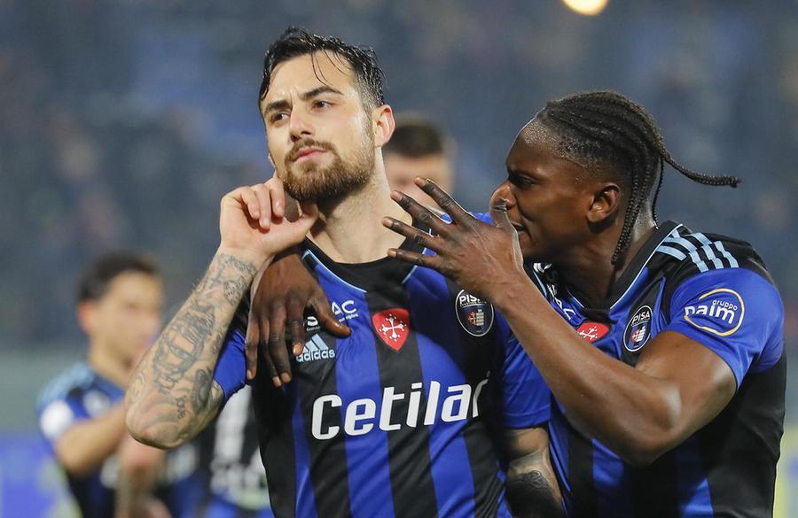 
	Il Pisa fa 1-1 all'Arena contro il Venezia: la pareggia Gliozzi per i nerazzurri (Foto Fabio Muzzi)

