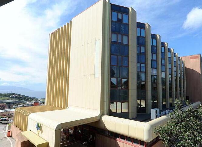 Una veduta dell’ospedale di Villamarina (foto di Paolo Barlettani)