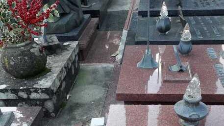 Ancora ladri nel cimitero: rubati decine di vasi e statue