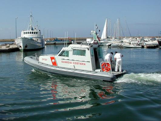 
	Motovedetta della Guardia Costiera di Oristano

