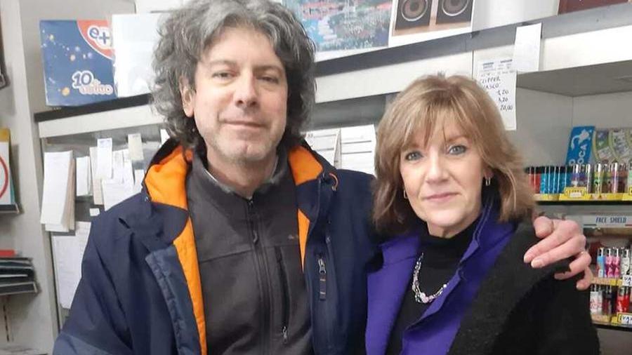 I titolari della fortunata ricevitoria