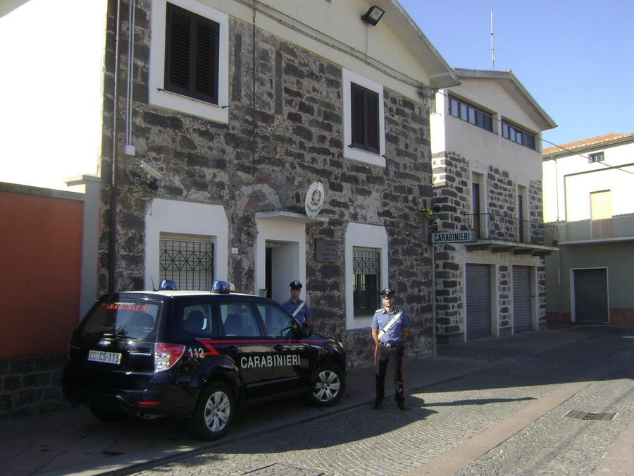 
	La caserma dei carabinieri di Sedilo

