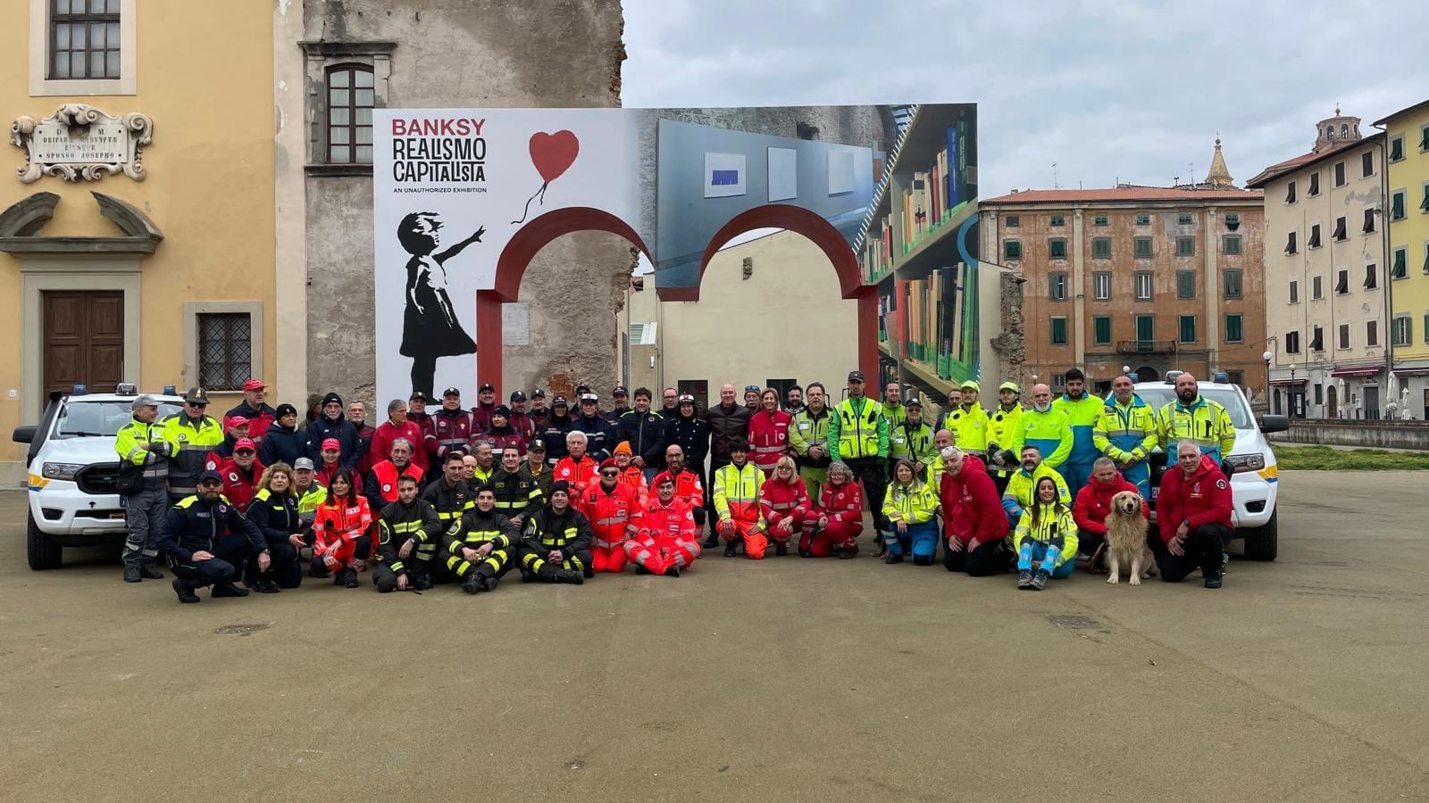 La foto di tutti i volontari