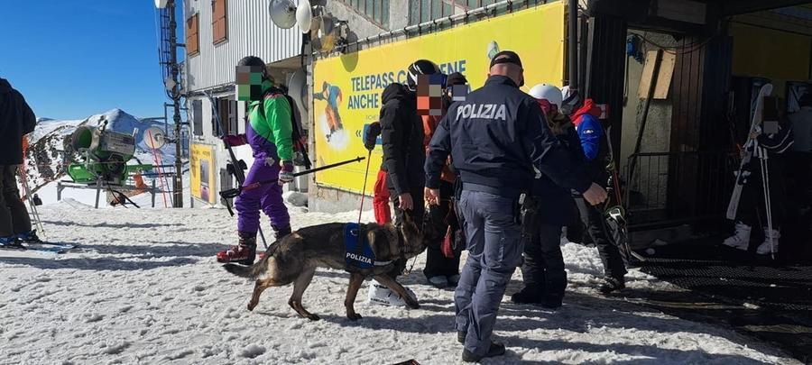 A sciare con la marijuana, sette persone denunciate all’Abetone