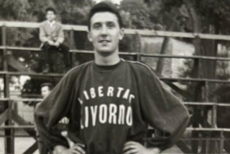 Una foto d'epoca di Claudio Aprea