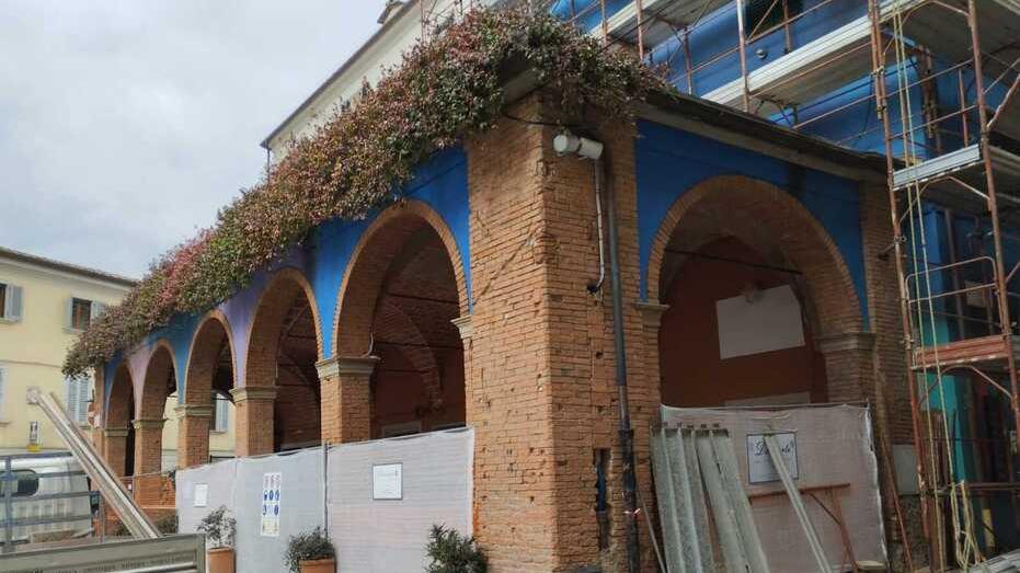 Nuova vita per il portico di Peccioli: si punta a finire i lavori a primavera