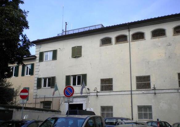 Il penitenziario di San Giorgio dove sabato a mezzogiorno è avvenuto l’arresto della sorella di un detenuto