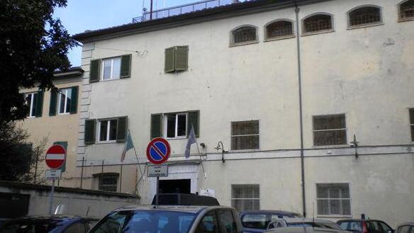 Il penitenziario di San Giorgio dove sabato a mezzogiorno è avvenuto l’arresto della sorella di un detenuto