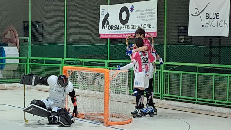 La Blue Factor vince il derby e rimane in vetta alla classifica