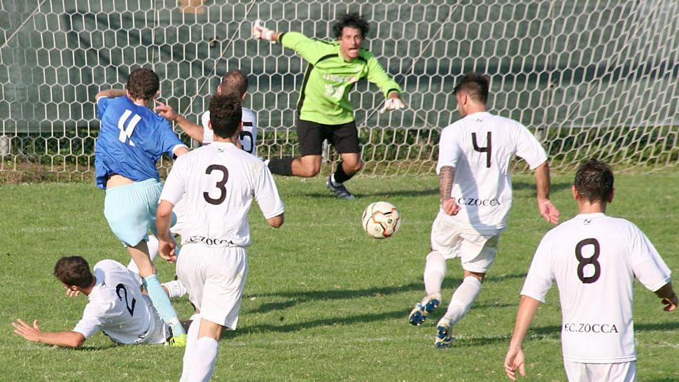 Castelnuovo, il pareggio viene conquistato al 96’
