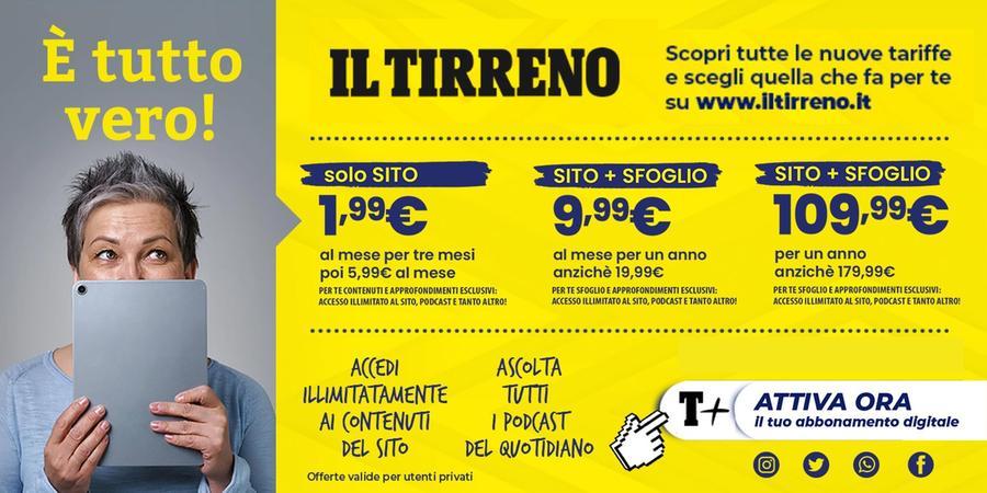 Abbonarsi al Tirreno conviene ancora di più: le tre offerte speciali