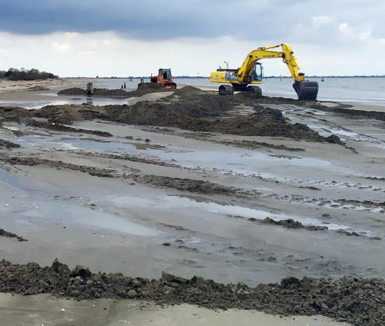 Lido Volano ora respira, parte il ripascimento