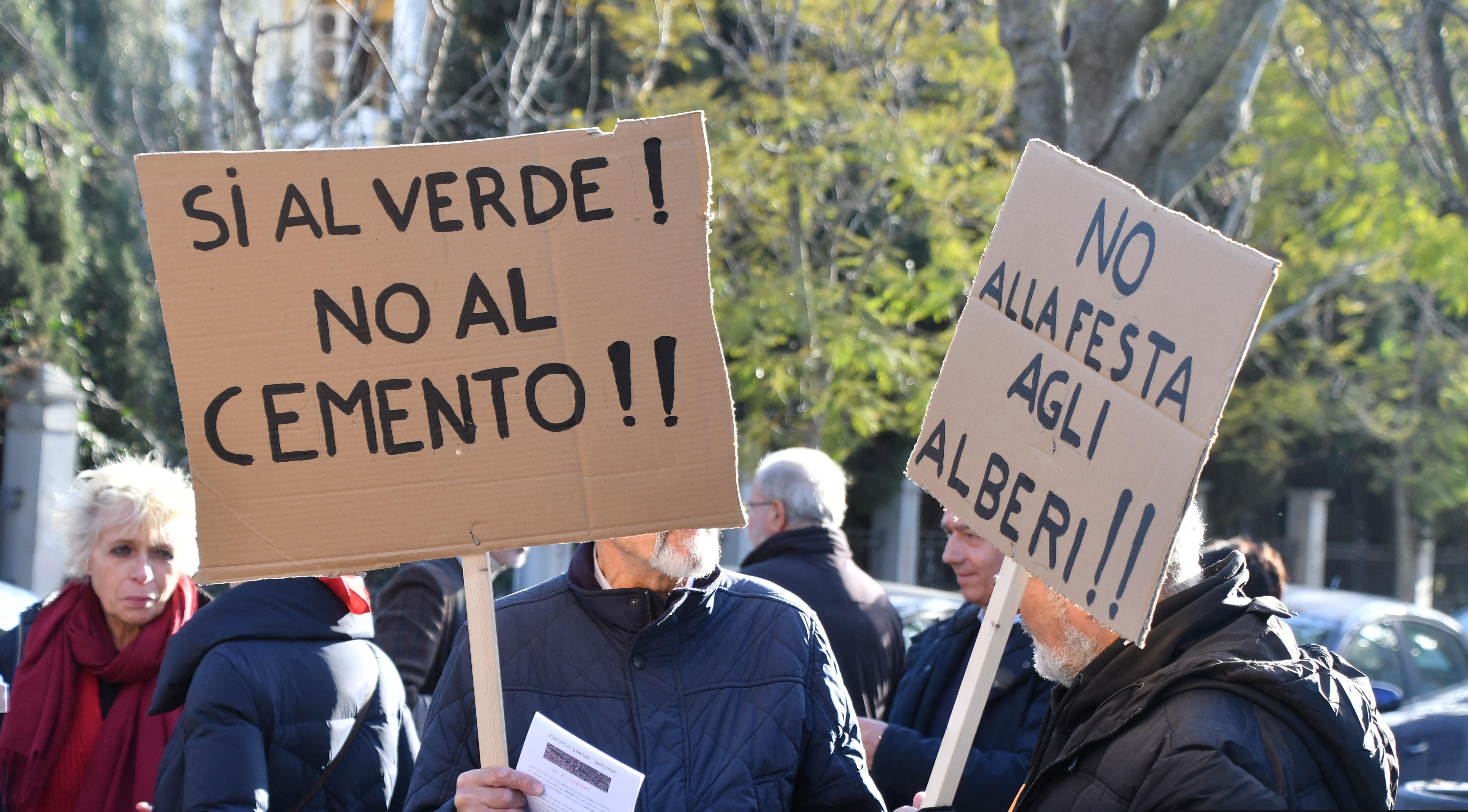 Sassari, un sit-in al Fosso della Noce: «No al cemento in queste valli» 