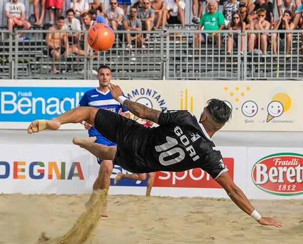 Beach soccer, il Pisa prende anche bomber Gabriele Gori 